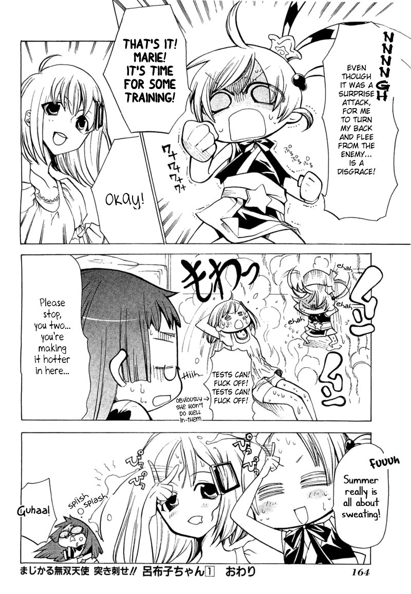 Majikaru Musou Tenshi Tsuki Irase!! Ryofuko-chan Chapter 4 page 38 - Chapter 4: Ryofuku Falls for Some Devastating Boobs, Akurai Descends from Above