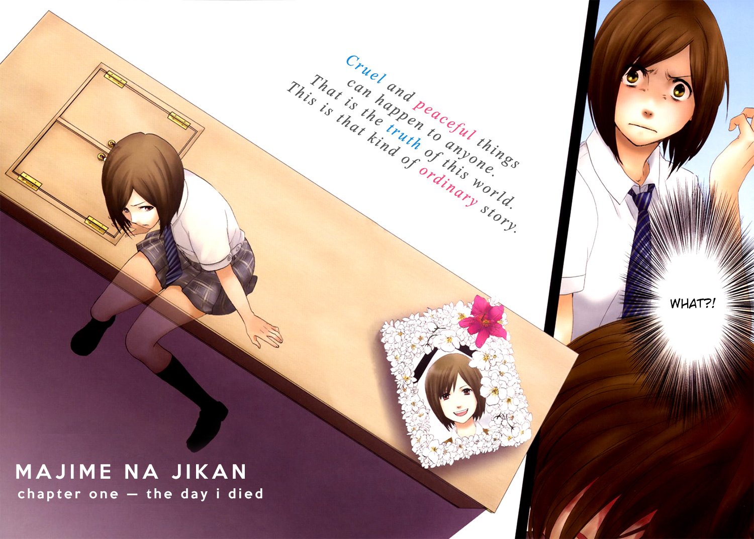 Majime na Jikan Chapter 1 page 3 - Chapter 1: The Day I Died