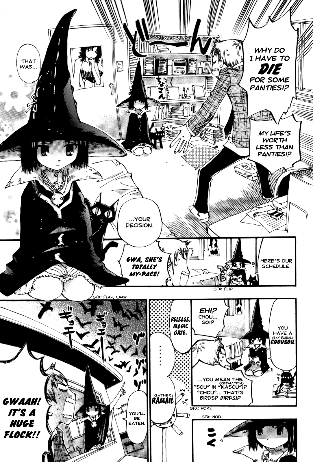 Majimoji Rurumo Chapter 0.2 page 13 - Chapter 0 v2 : 0th Spell - Majimoji Rurumo