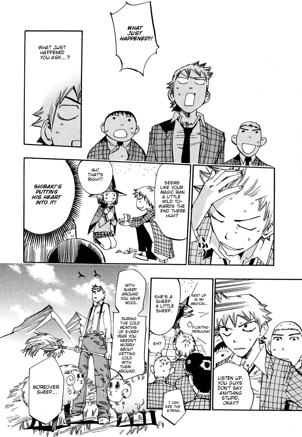 Majimoji Rurumo Chapter 10.2 page 13 - Chapter 10 v2 : 10th Spell - Welcome To Our Club Little Sheep