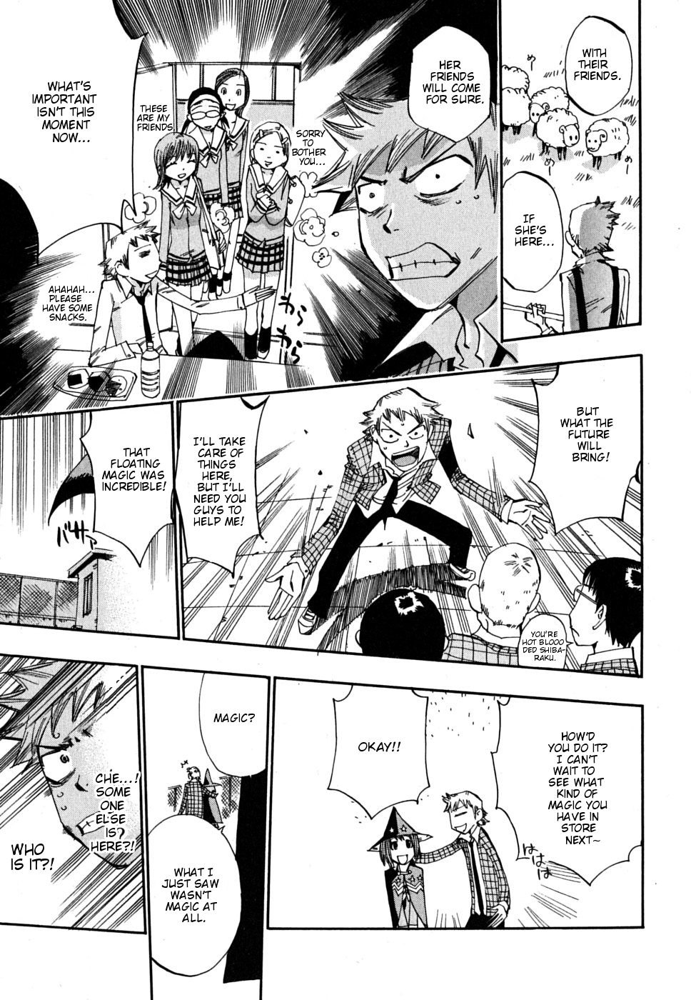 Majimoji Rurumo Chapter 10.2 page 14 - Chapter 10 v2 : 10th Spell - Welcome To Our Club Little Sheep