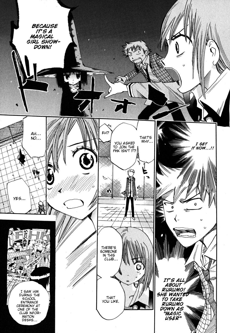 Majimoji Rurumo Chapter 10.2 page 18 - Chapter 10 v2 : 10th Spell - Welcome To Our Club Little Sheep