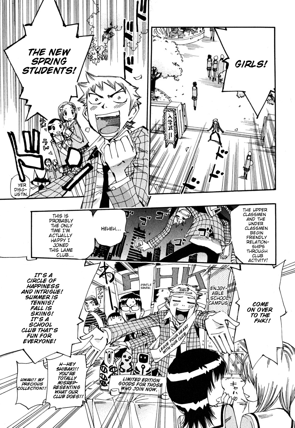 Majimoji Rurumo Chapter 10.2 page 2 - Chapter 10 v2 : 10th Spell - Welcome To Our Club Little Sheep