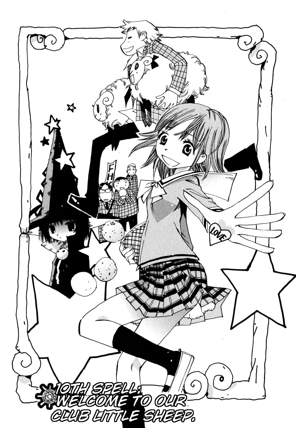 Majimoji Rurumo Chapter 10.2 page 5 - Chapter 10 v2 : 10th Spell - Welcome To Our Club Little Sheep