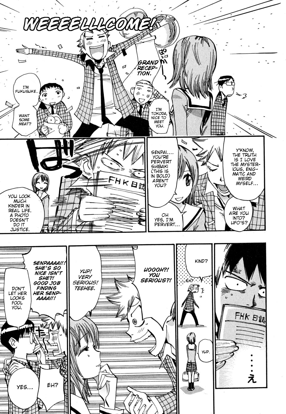 Majimoji Rurumo Chapter 10.2 page 8 - Chapter 10 v2 : 10th Spell - Welcome To Our Club Little Sheep