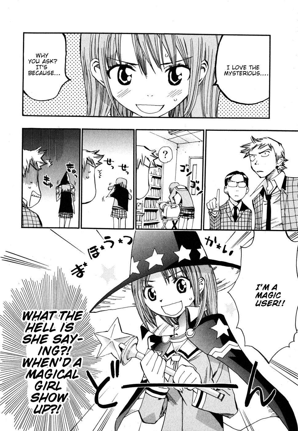 Majimoji Rurumo Chapter 10.2 page 9 - Chapter 10 v2 : 10th Spell - Welcome To Our Club Little Sheep