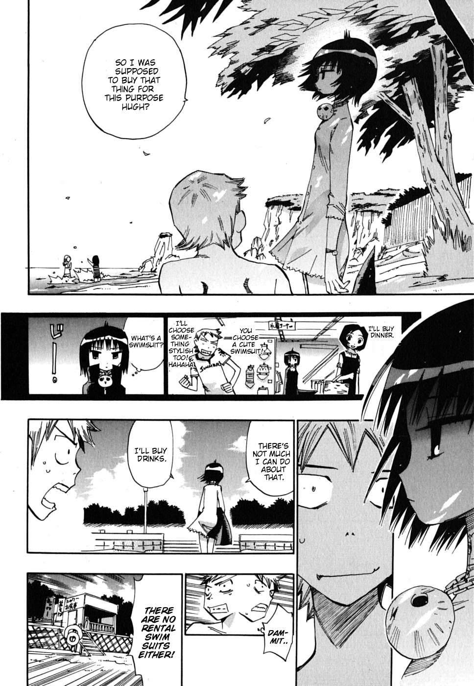 Majimoji Rurumo Chapter 12.2 page 19 - Chapter 12 v2 : 12th Spell - Summer and Swimsuits and Little Magician Girls