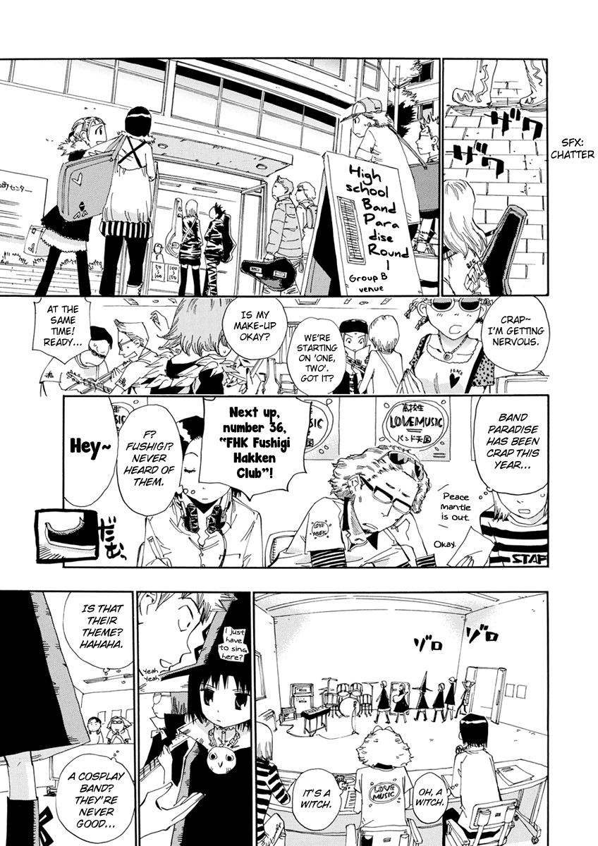 Majimoji Rurumo Chapter 16.2 page 15 - Chapter 16 v2 : 16th Spell - The Little Witch's Band Paradise v2