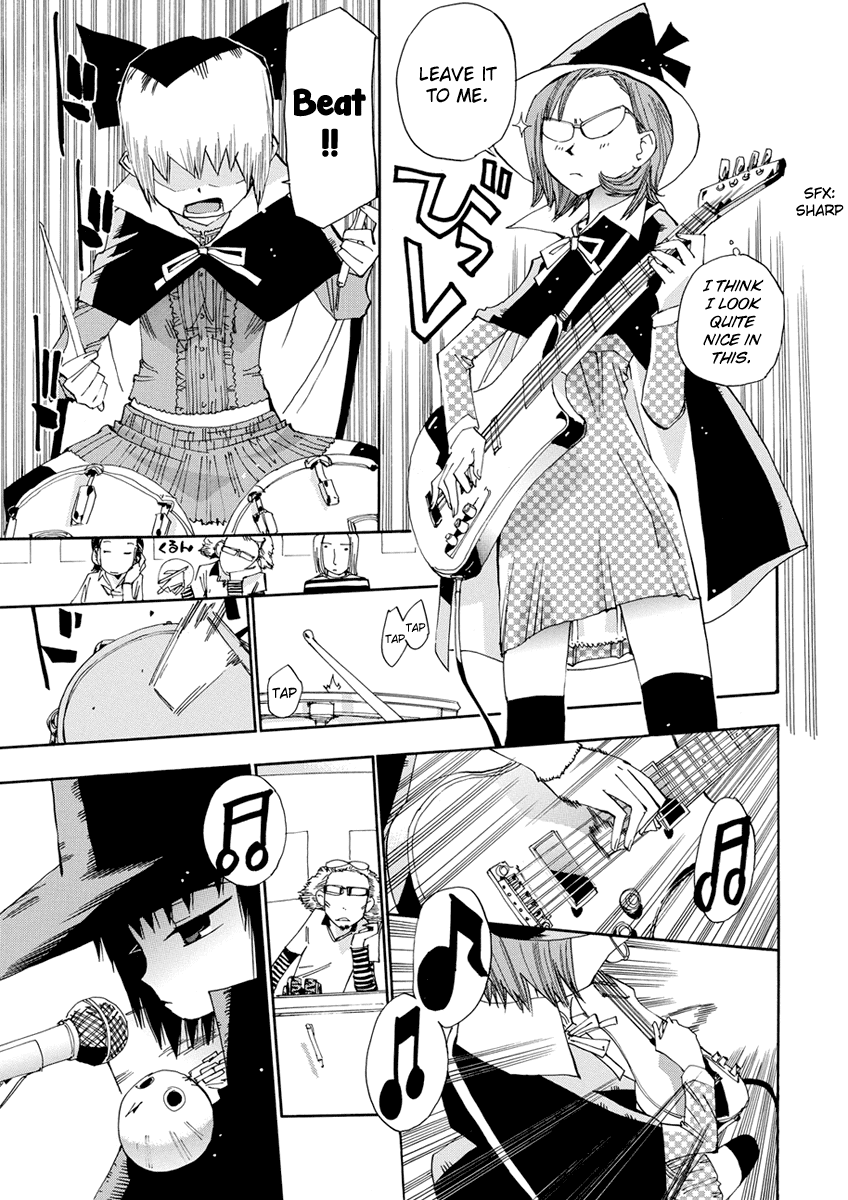 Majimoji Rurumo Chapter 16.2 page 17 - Chapter 16 v2 : 16th Spell - The Little Witch's Band Paradise v2