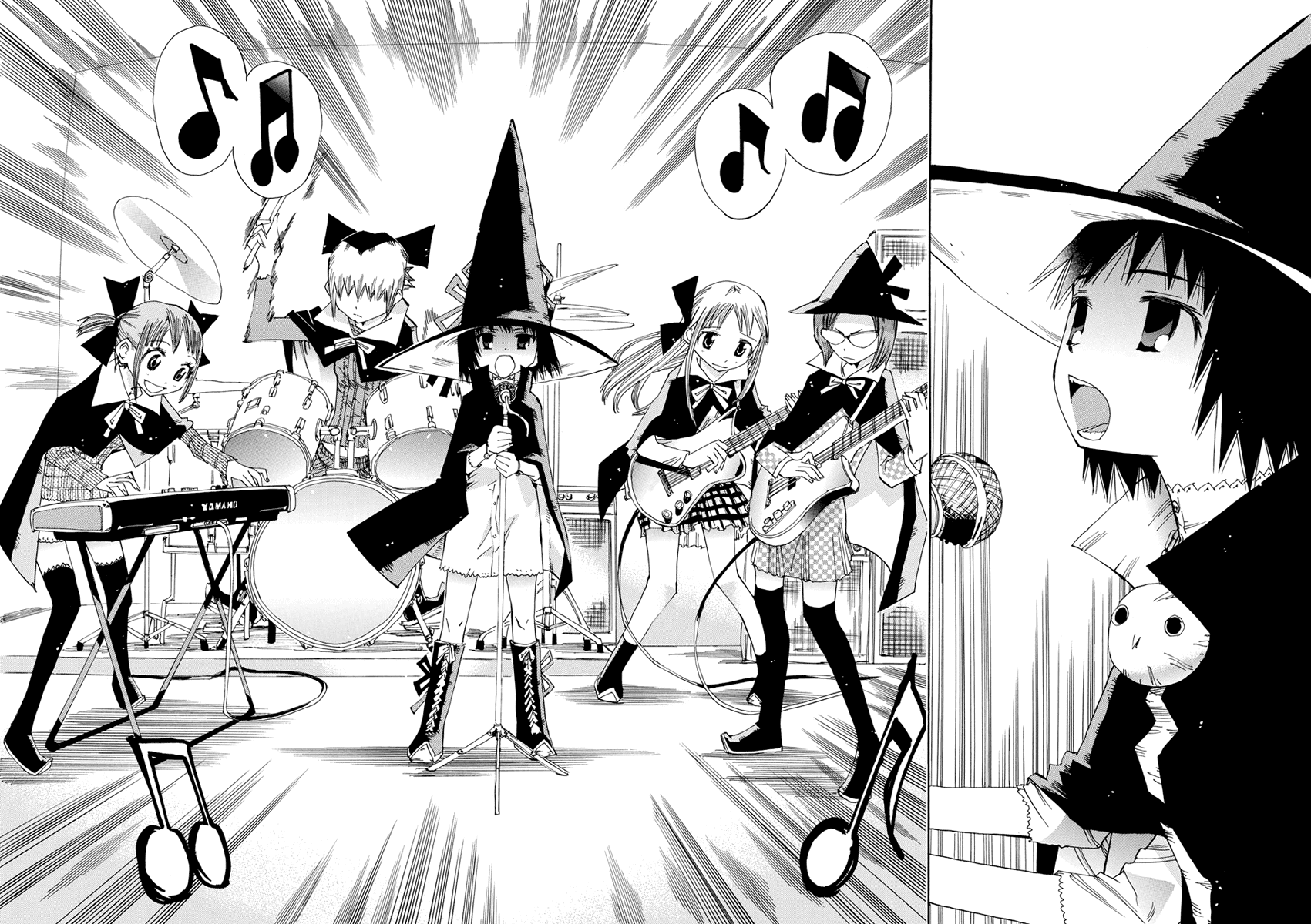 Majimoji Rurumo Chapter 16.2 page 18 - Chapter 16 v2 : 16th Spell - The Little Witch's Band Paradise v2