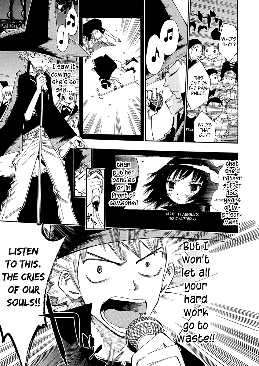 Majimoji Rurumo Chapter 16.2 page 32 - Chapter 16 v2 : 16th Spell - The Little Witch's Band Paradise v2
