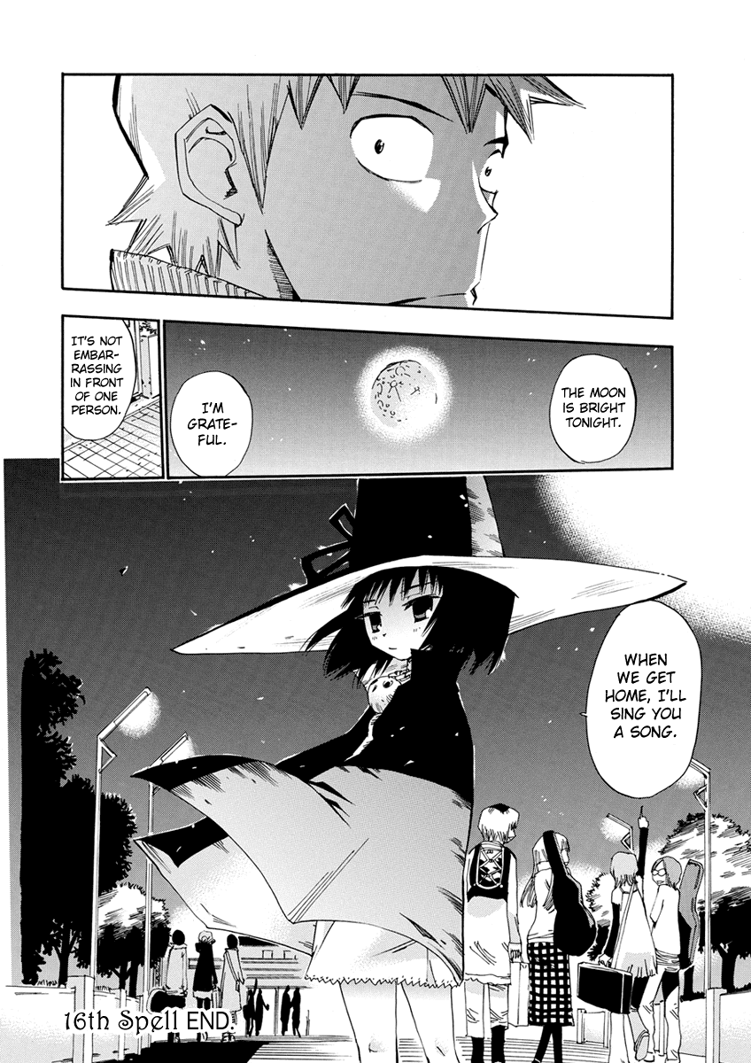 Majimoji Rurumo Chapter 16.2 page 35 - Chapter 16 v2 : 16th Spell - The Little Witch's Band Paradise v2
