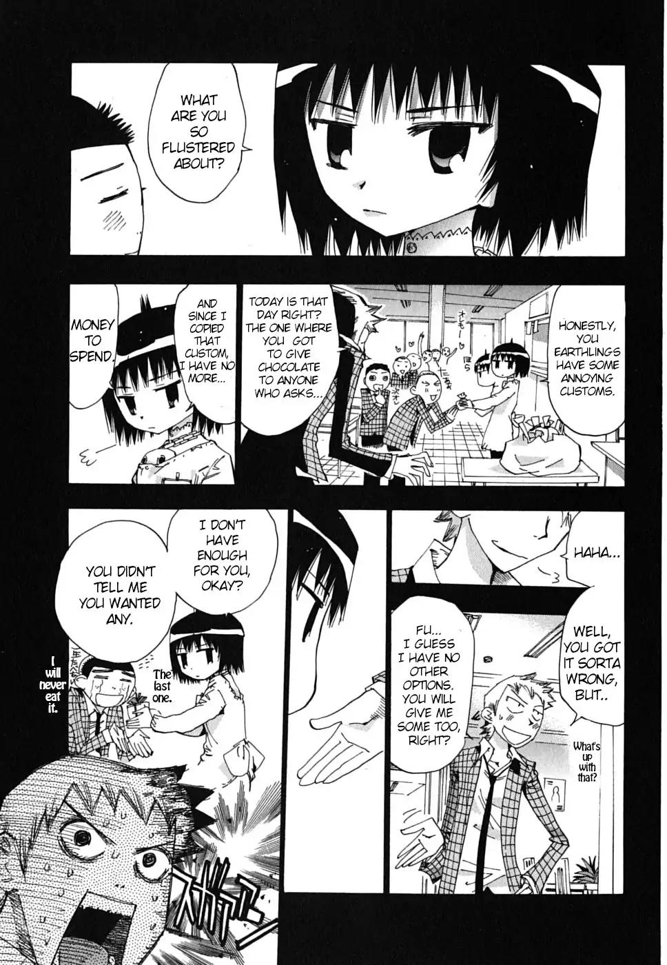 Majimoji Rurumo Chapter 18 page 14 - Chapter 18: 18th Spell - Shibaki, death at Valentine's