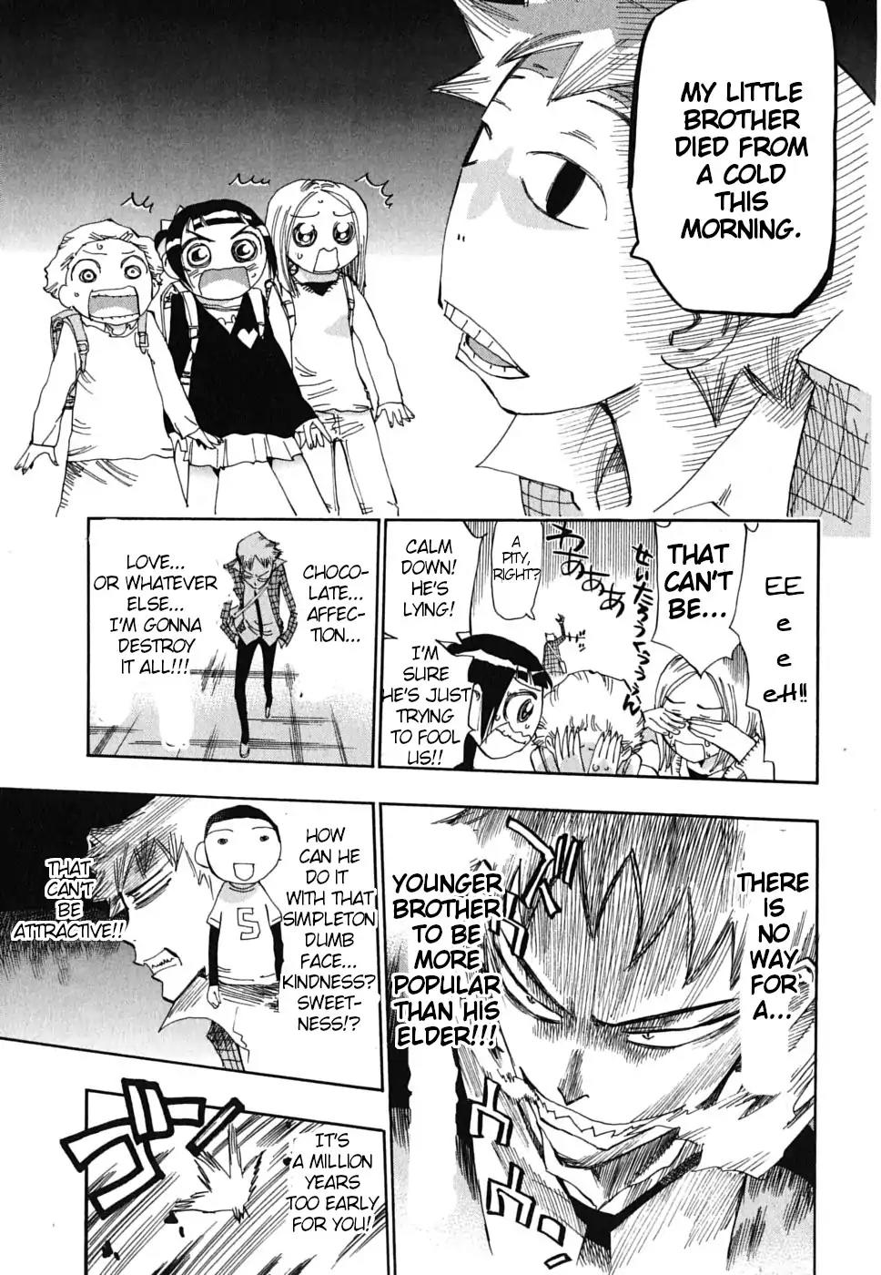 Majimoji Rurumo Chapter 18 page 18 - Chapter 18: 18th Spell - Shibaki, death at Valentine's