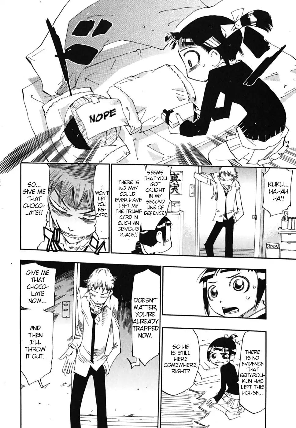 Majimoji Rurumo Chapter 18 page 25 - Chapter 18: 18th Spell - Shibaki, death at Valentine's
