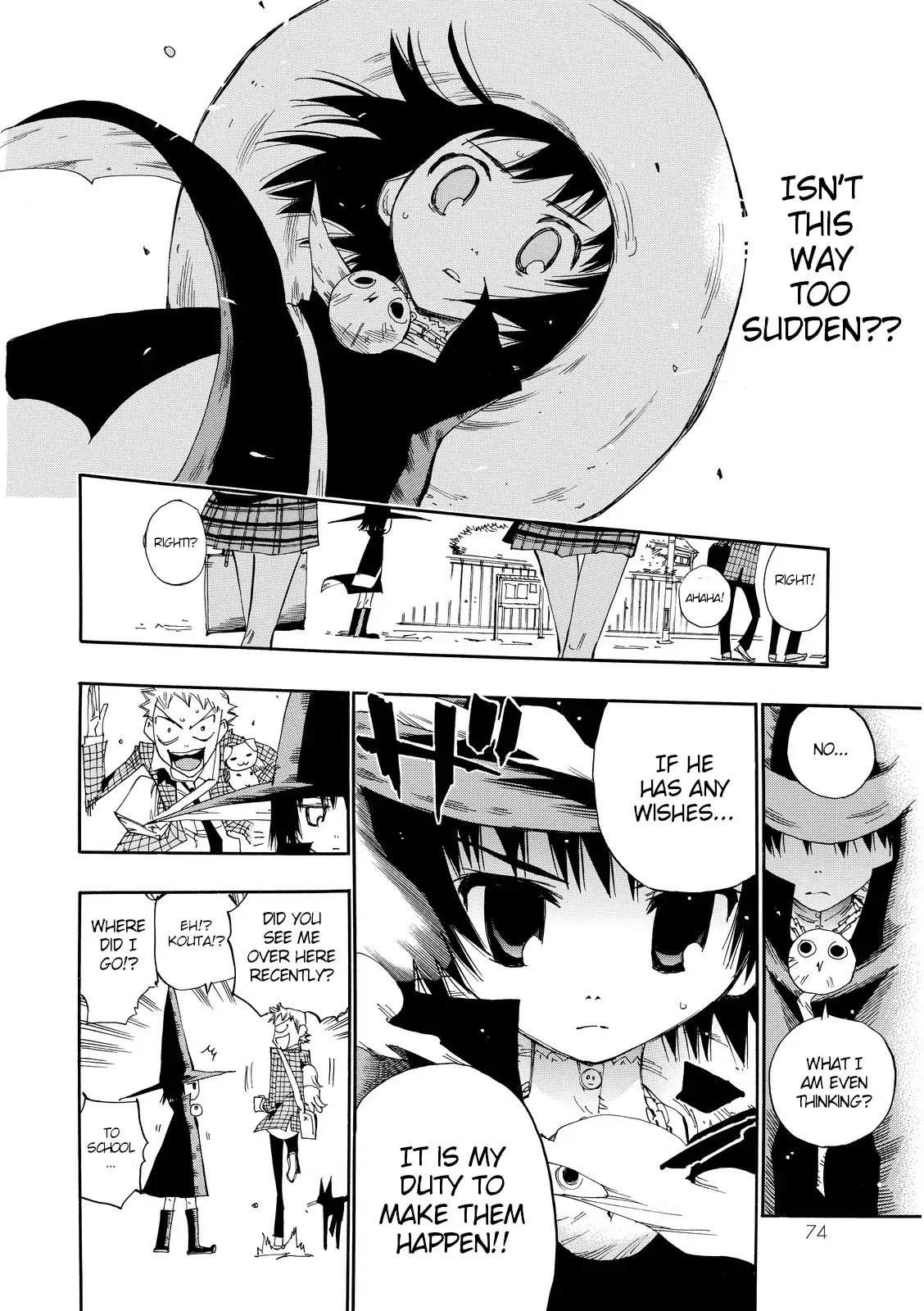 Majimoji Rurumo Chapter 20 page 14 - Chapter 20: The gift left by a witch