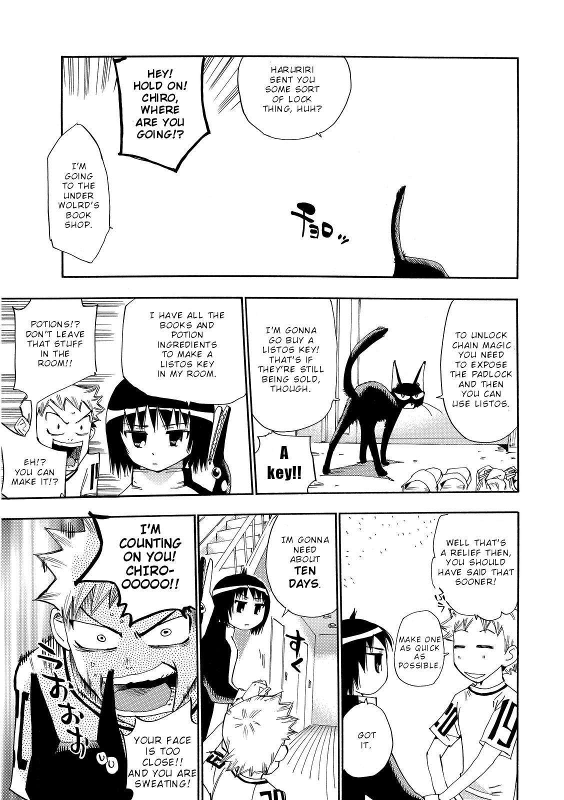 Majimoji Rurumo Chapter 23 page 7 - Chapter 23: The young witch and the dangerous handcuffs