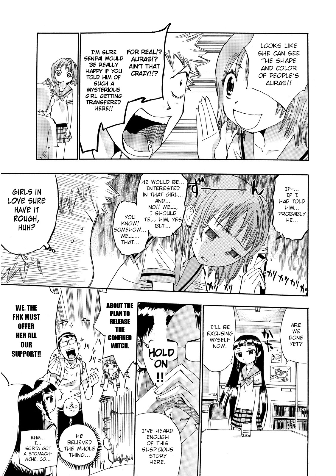 Majimoji Rurumo Chapter 24 page 13 - Chapter 24: Forward! FHK Scouts.
