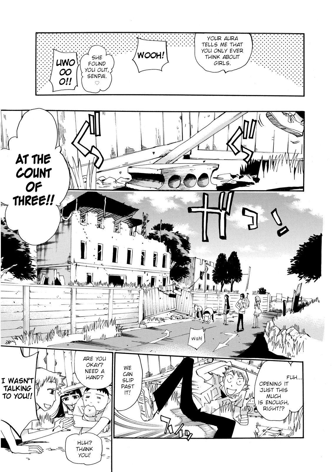 Majimoji Rurumo Chapter 24 page 15 - Chapter 24: Forward! FHK Scouts.