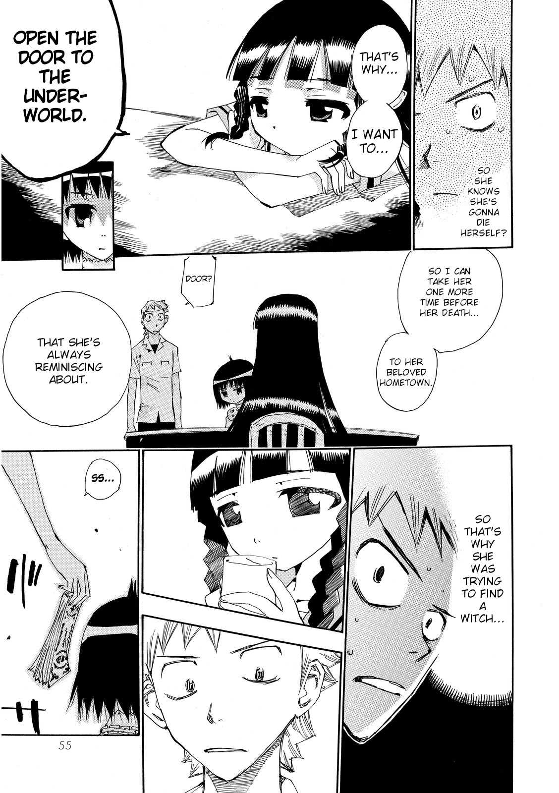 Majimoji Rurumo Chapter 25 page 19 - Chapter 25: A Gift for Grandma