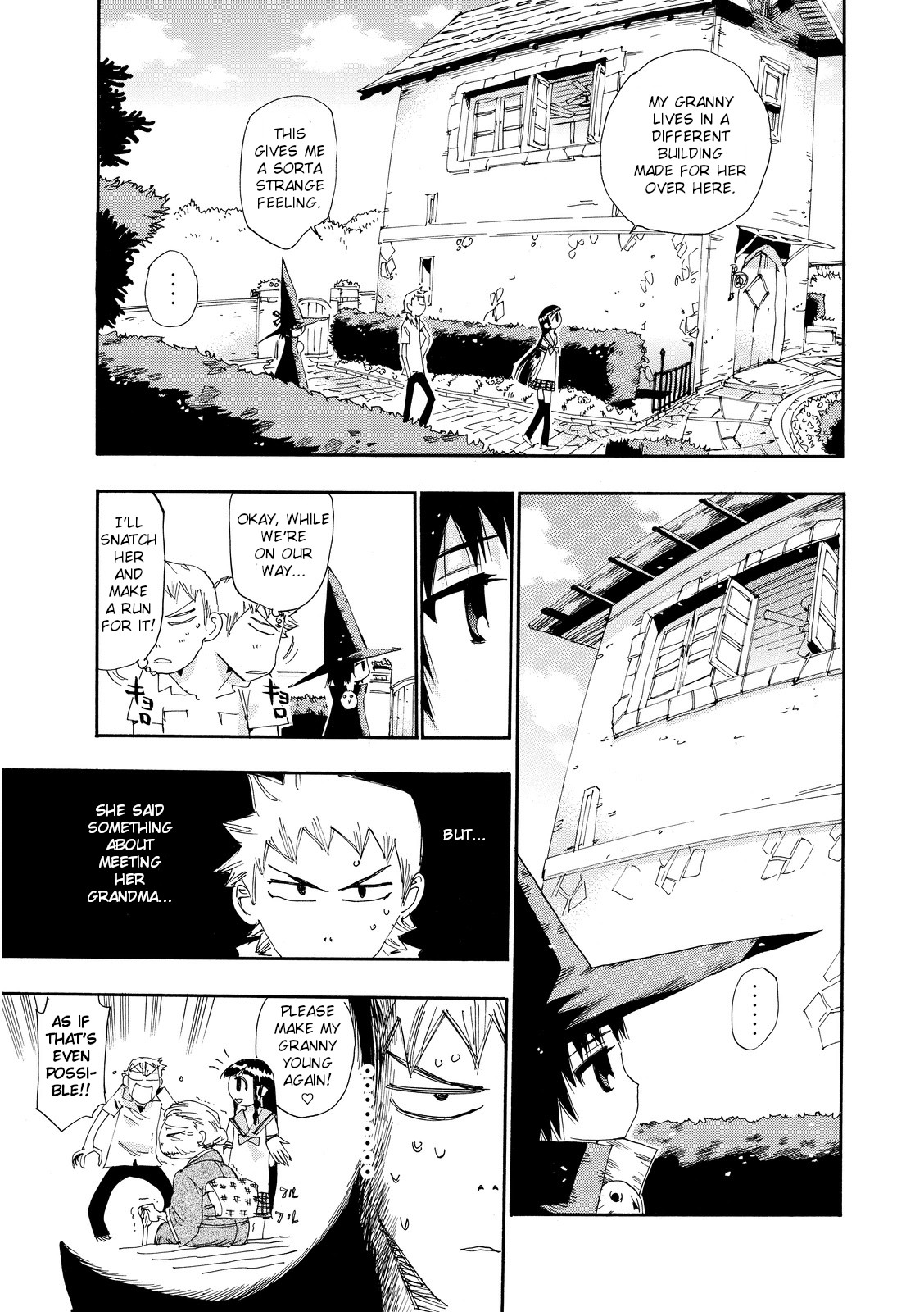 Majimoji Rurumo Chapter 25 page 9 - Chapter 25: A Gift for Grandma