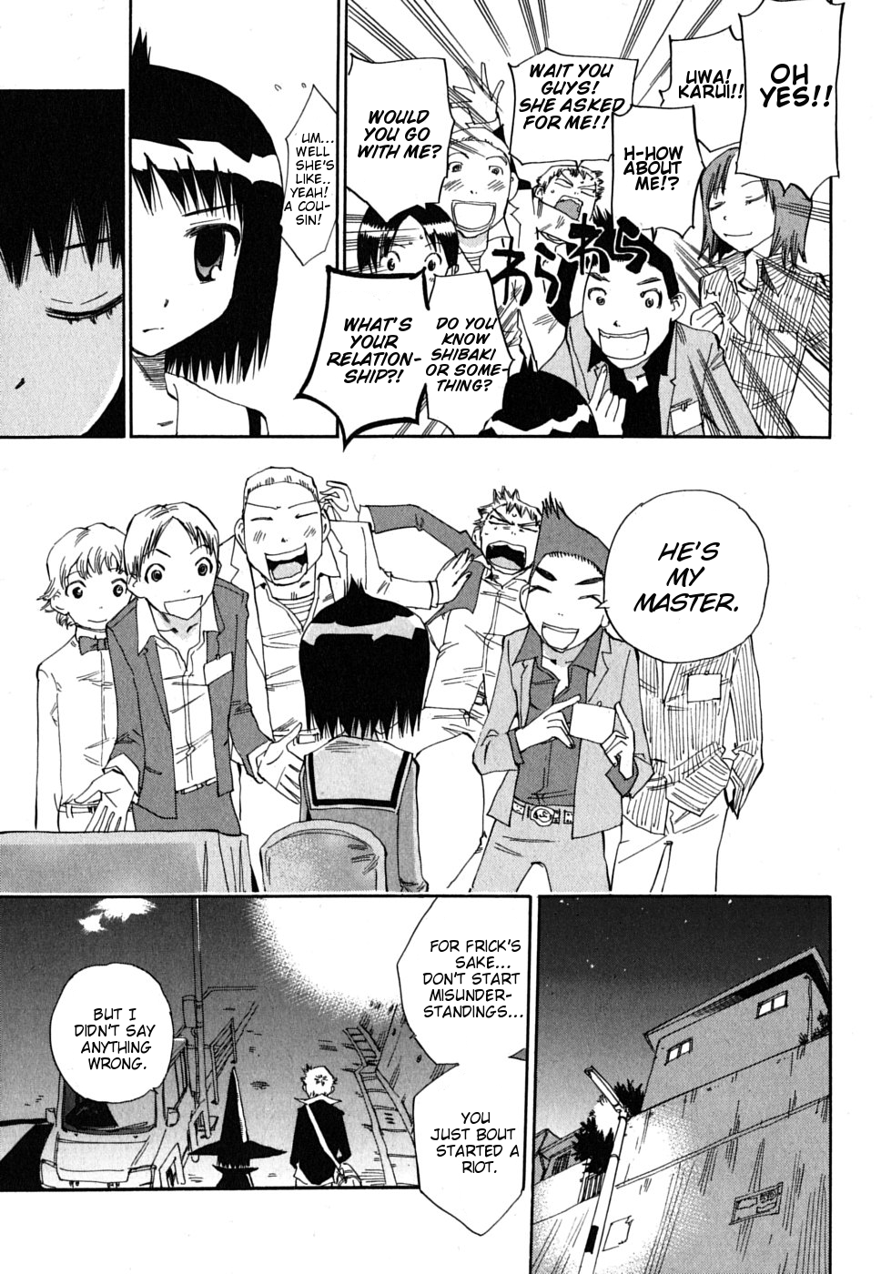 Majimoji Rurumo Chapter 4.2 page 27 - Chapter 4 (v2) v2 : 4th Spell - Shibaki Travels the Road of a Stud