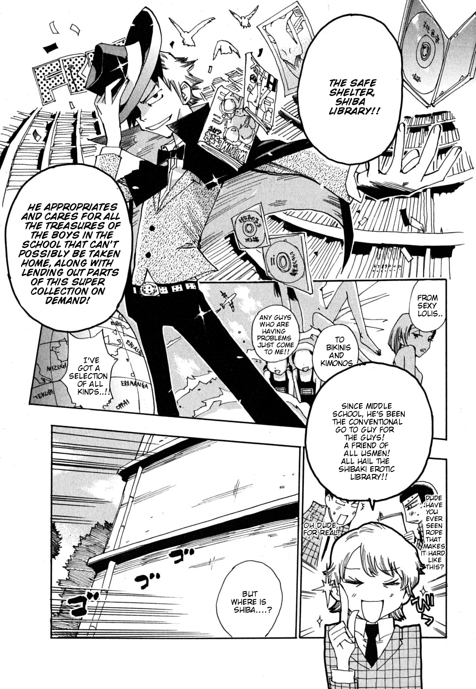 Majimoji Rurumo Chapter 7.2 page 10 - Chapter 7 v2 : 7th Spell - Shibaki's Secret Library