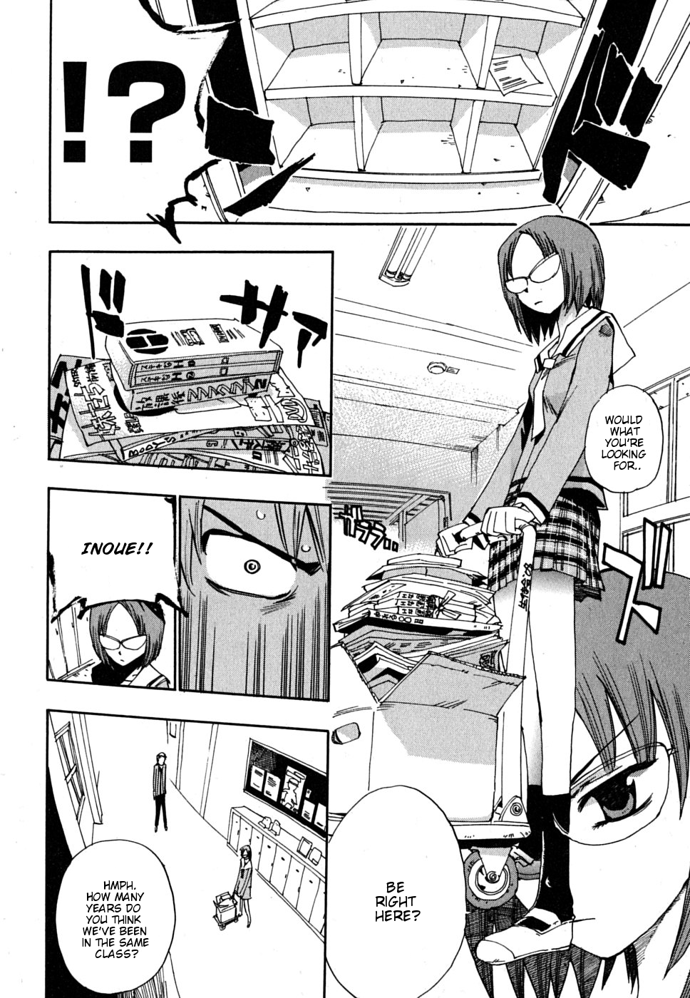 Majimoji Rurumo Chapter 7.2 page 19 - Chapter 7 v2 : 7th Spell - Shibaki's Secret Library