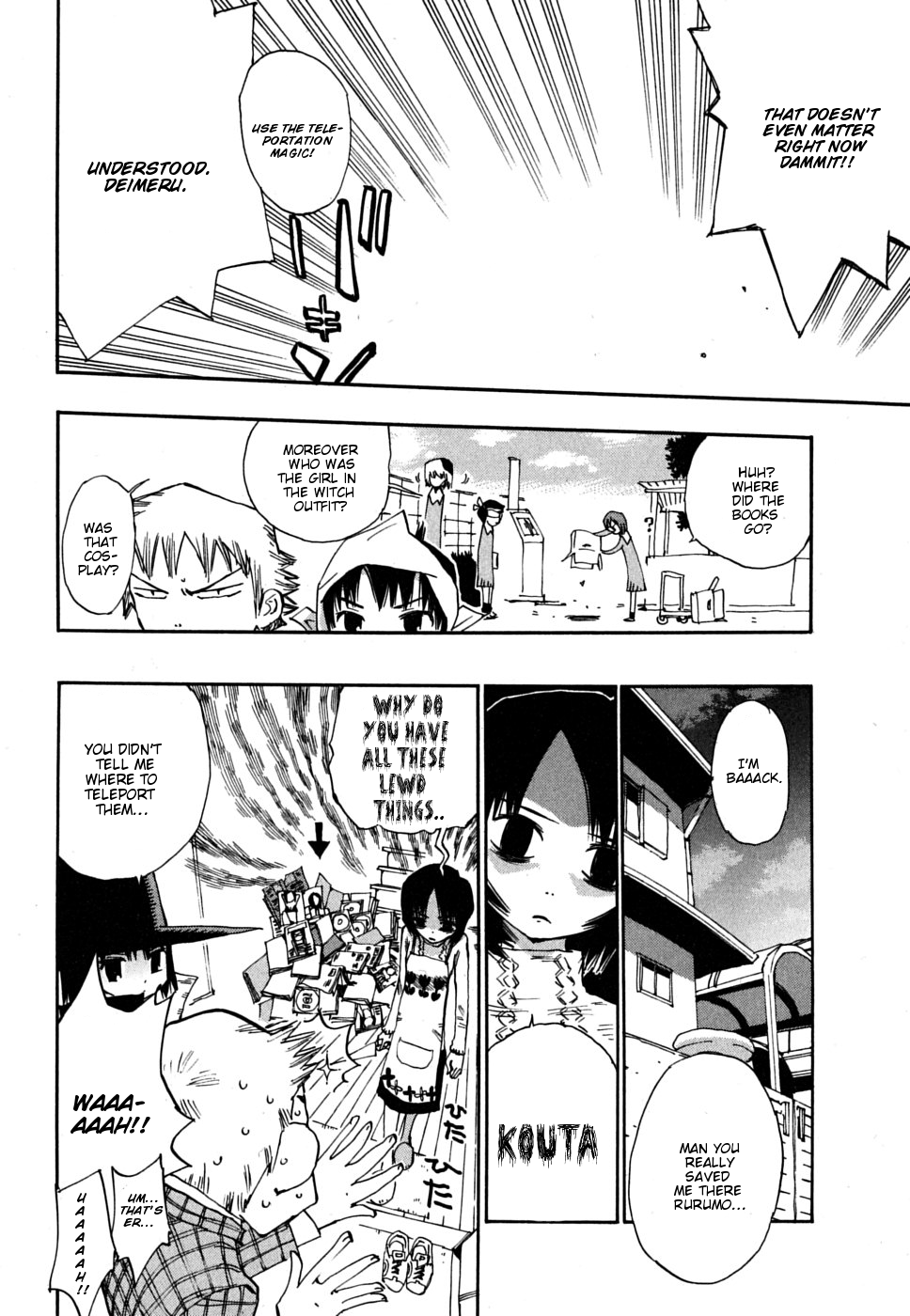 Majimoji Rurumo Chapter 7.2 page 27 - Chapter 7 v2 : 7th Spell - Shibaki's Secret Library