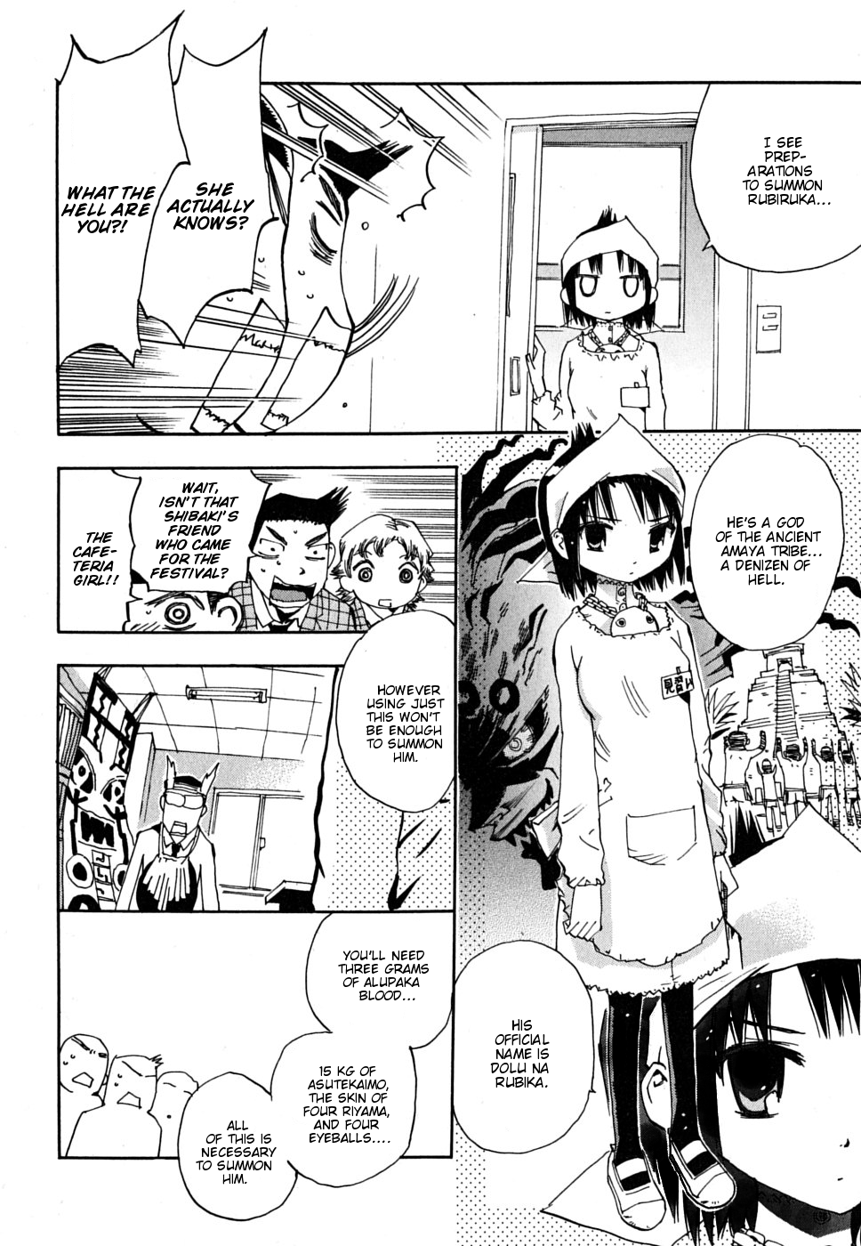 Majimoji Rurumo Chapter 7.2 page 7 - Chapter 7 v2 : 7th Spell - Shibaki's Secret Library