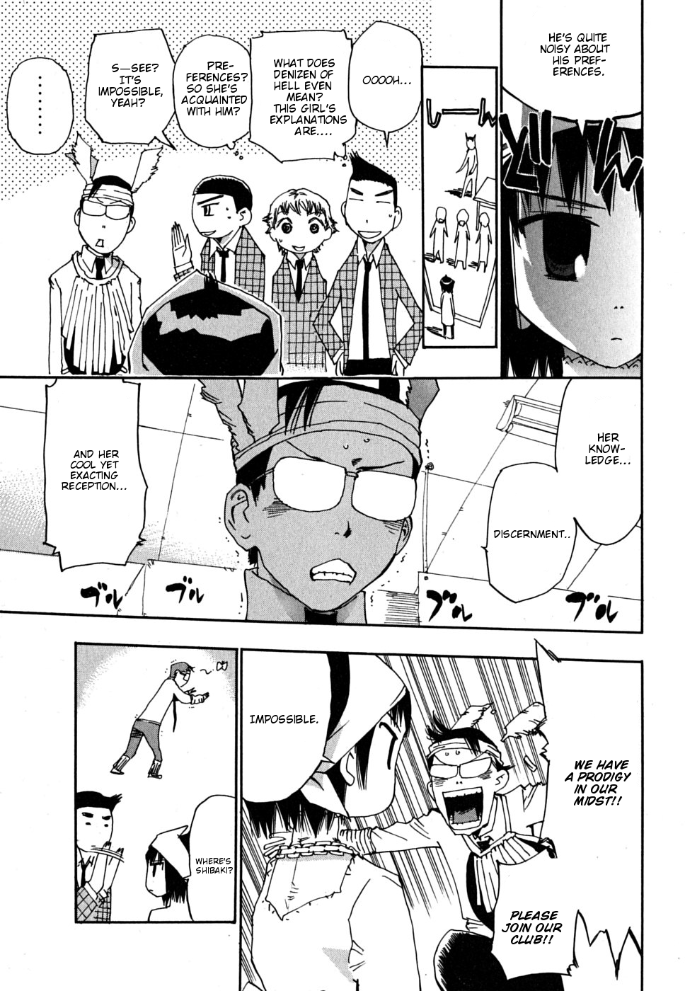 Majimoji Rurumo Chapter 7.2 page 8 - Chapter 7 v2 : 7th Spell - Shibaki's Secret Library