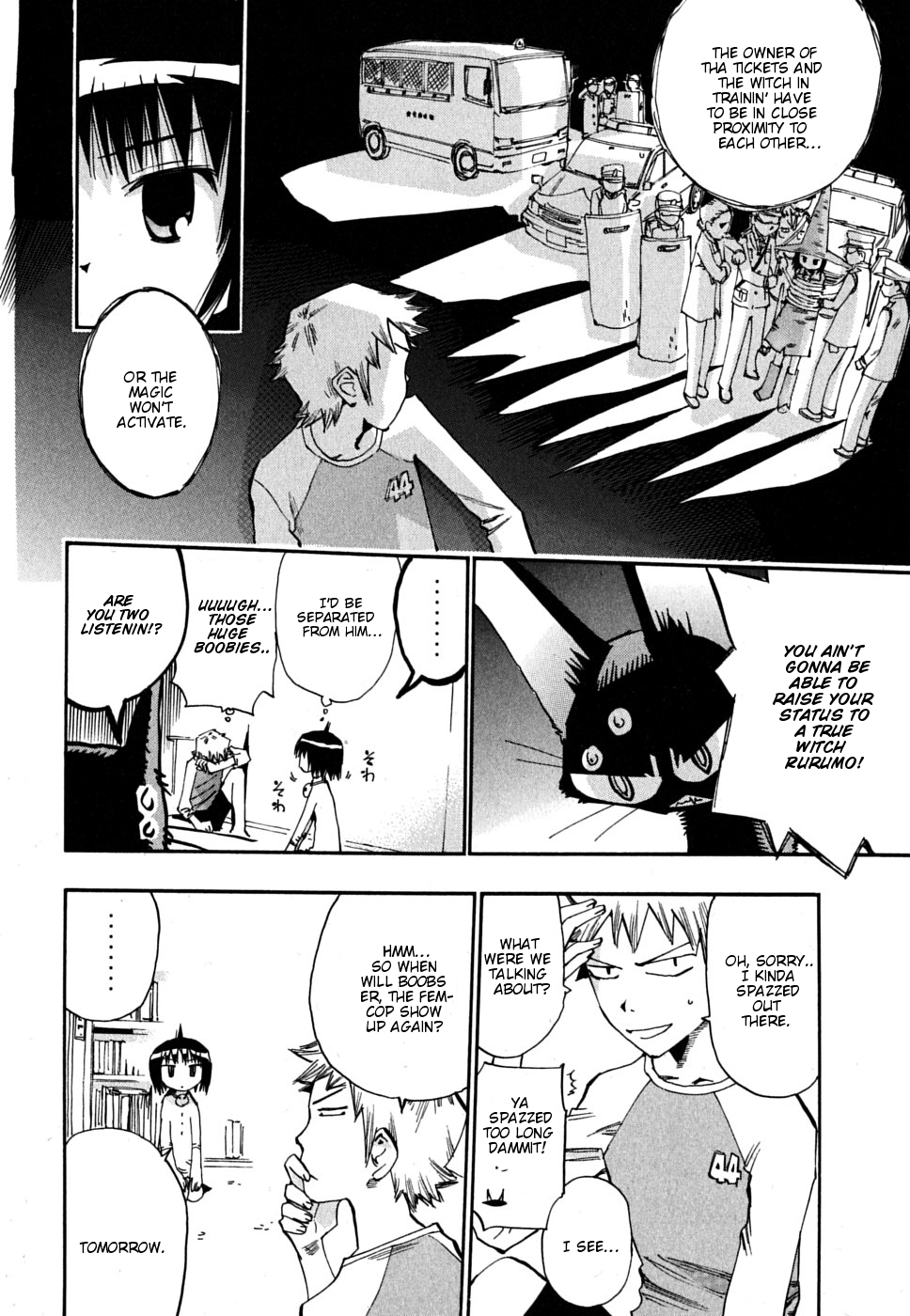 Majimoji Rurumo Chapter 8.2 page 19 - Chapter 8 v2 : 8th Spell - Rurumo Captured