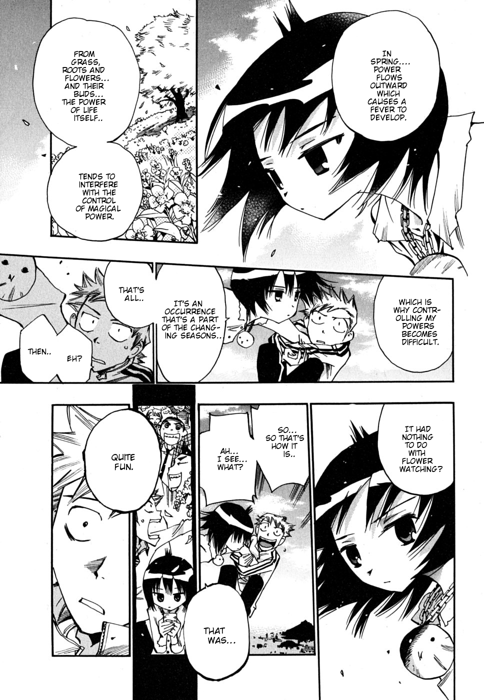 Majimoji Rurumo Chapter 9.2 page 27 - Chapter 9 v2 : 9th Spell - The TIme Where Sakura Flowers Bloom