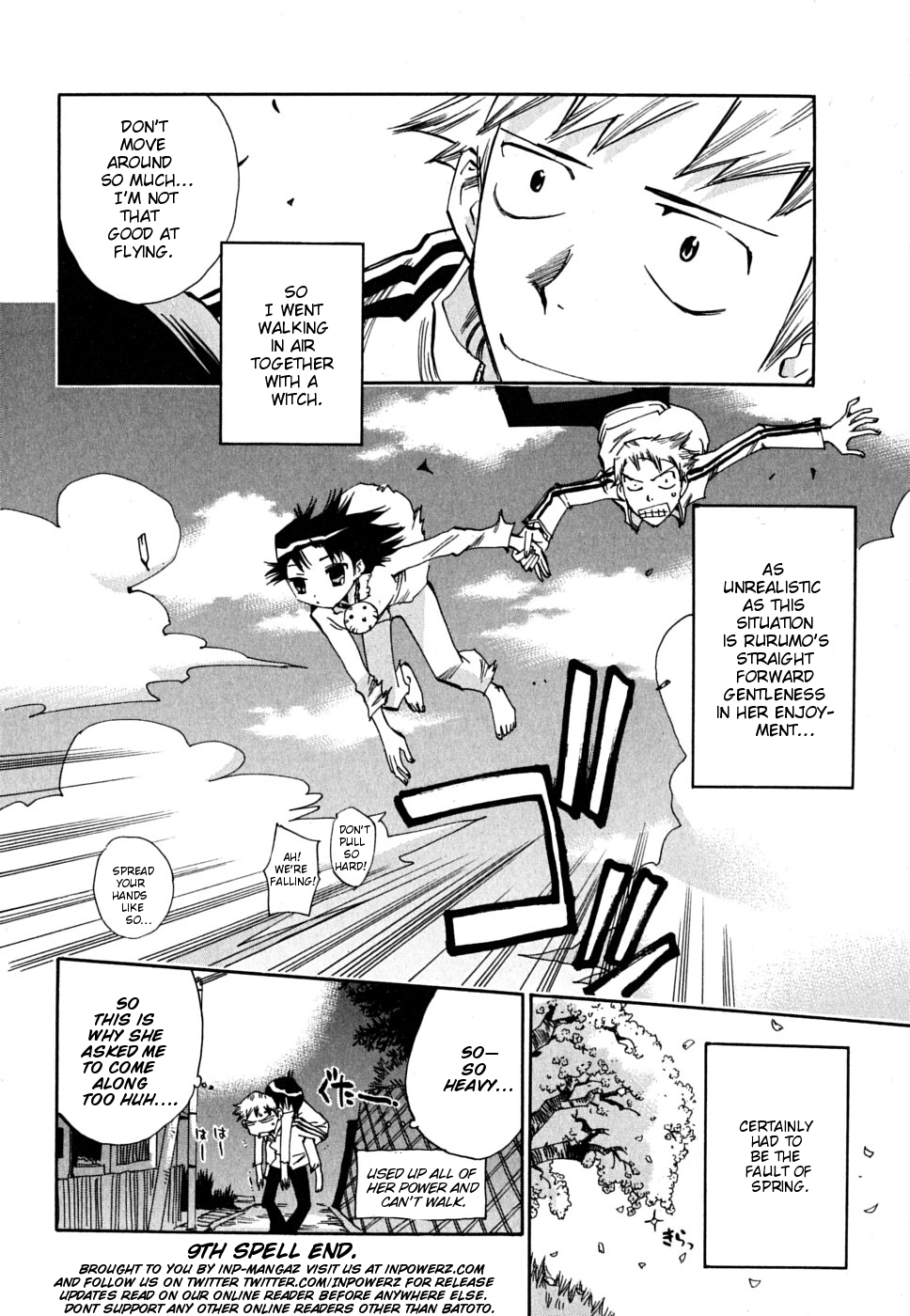 Majimoji Rurumo Chapter 9.2 page 28 - Chapter 9 v2 : 9th Spell - The TIme Where Sakura Flowers Bloom