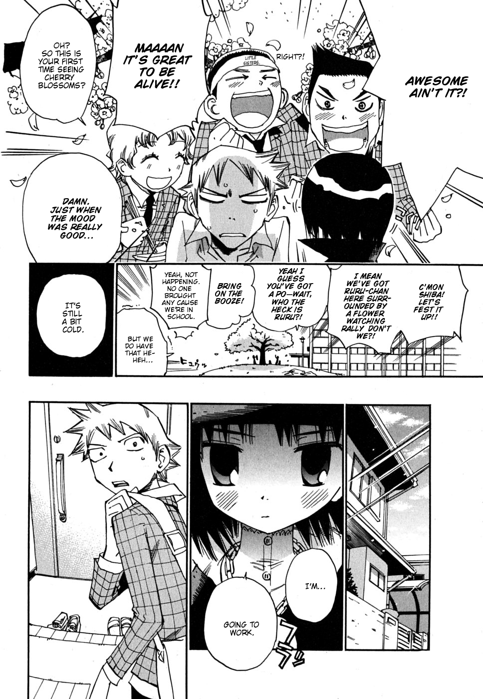 Majimoji Rurumo Chapter 9.2 page 5 - Chapter 9 v2 : 9th Spell - The TIme Where Sakura Flowers Bloom