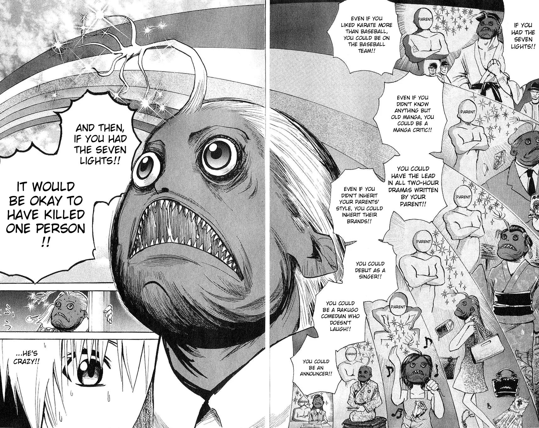 Majin Tantei Nougami Neuro Chapter 104 page 18 - Chapter 104: Six Colors-Seven Colors