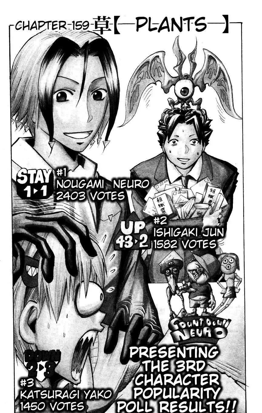 Majin Tantei Nougami Neuro Chapter 159 page 1 - Chapter 159: Plants