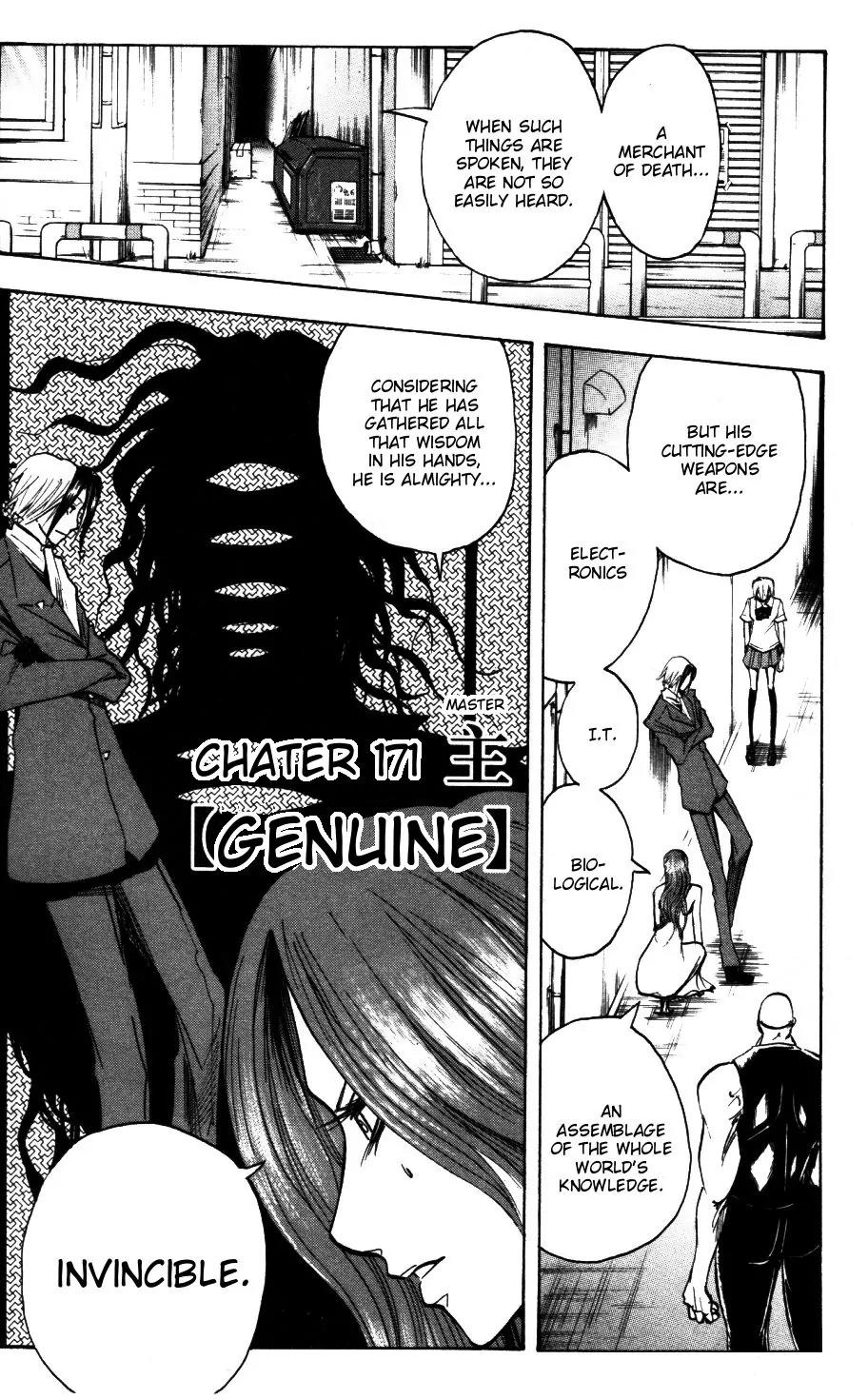 Majin Tantei Nougami Neuro Chapter 171 page 1 - Chapter 171: Master