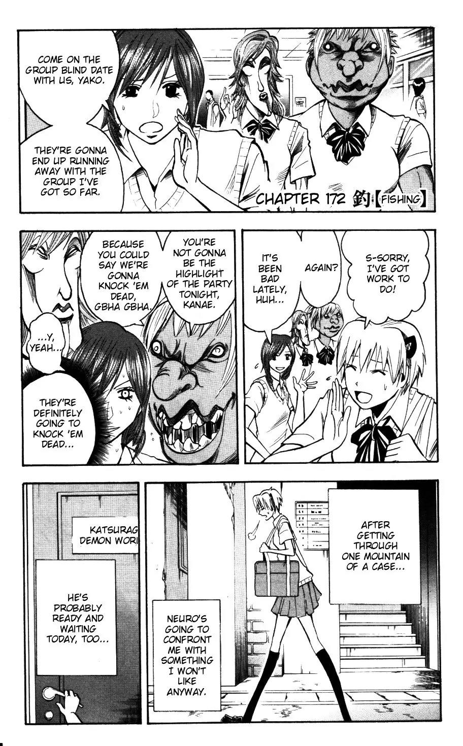 Majin Tantei Nougami Neuro Chapter 172 page 1 - Chapter 172: Fishing