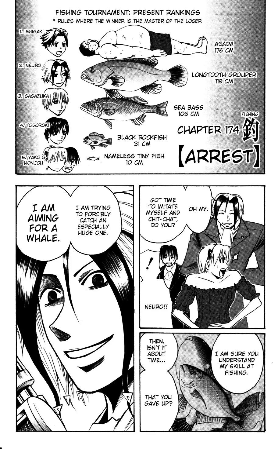 Majin Tantei Nougami Neuro Chapter 174 page 1 - Chapter 174: Fishing [Arrest]