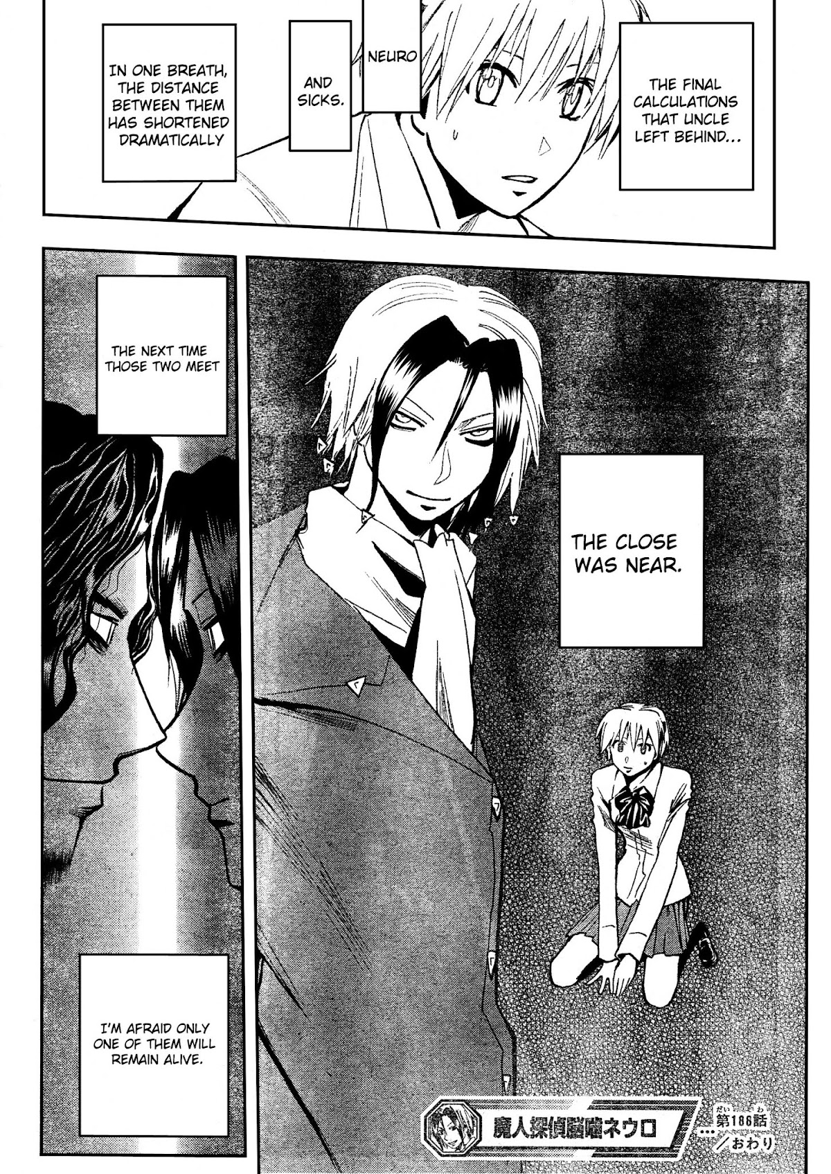 Majin Tantei Nougami Neuro Chapter 188 page 18 - Chapter 188