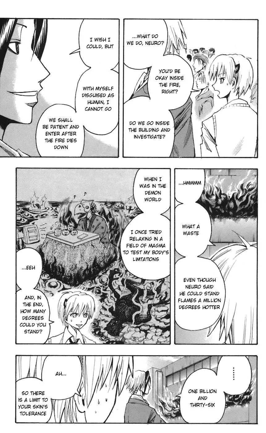 Majin Tantei Nougami Neuro Chapter 63 page 9 - Chapter 63: Fire