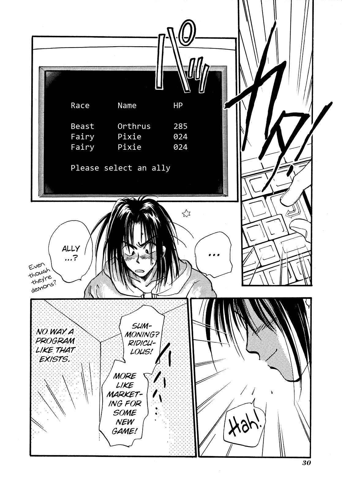 Majin Tensei: The True Remembrance Chapter 1 page 30 - Chapter 1: The Demon Summoning Program