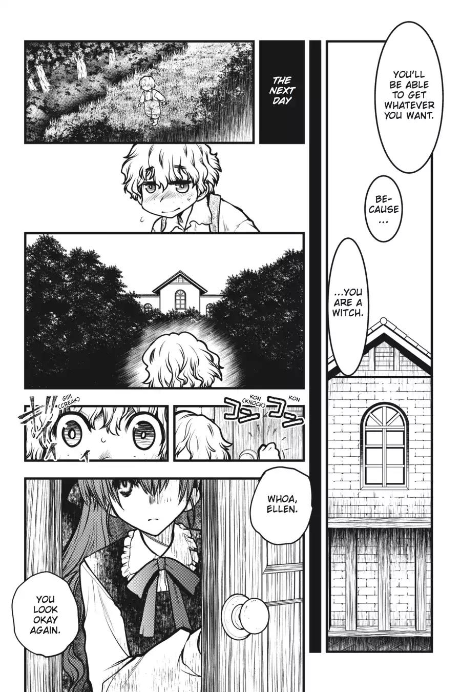 Majo no Ie: Ellen no Nikki Chapter 4 page 5 - Chapter 4