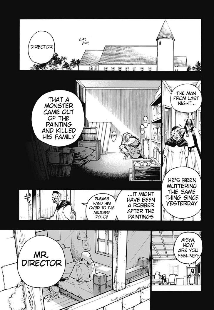 Majo no Kaigashuu Chapter 1 page 24 - Chapter 1 : The Witch and the Monstrous Paintings