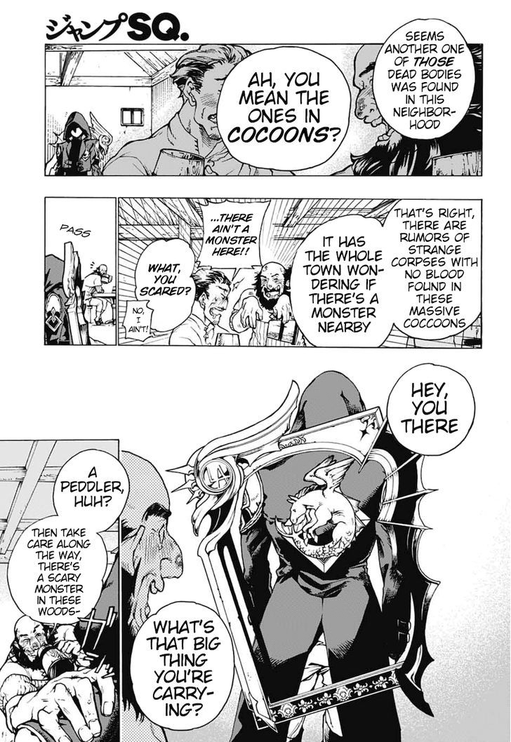 Majo no Kaigashuu Chapter 1 page 36 - Chapter 1 : The Witch and the Monstrous Paintings