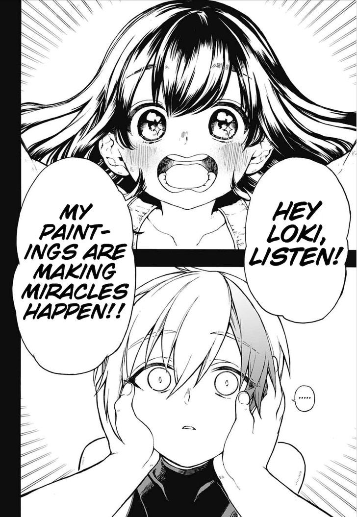 Majo no Kaigashuu Chapter 1 page 4 - Chapter 1 : The Witch and the Monstrous Paintings