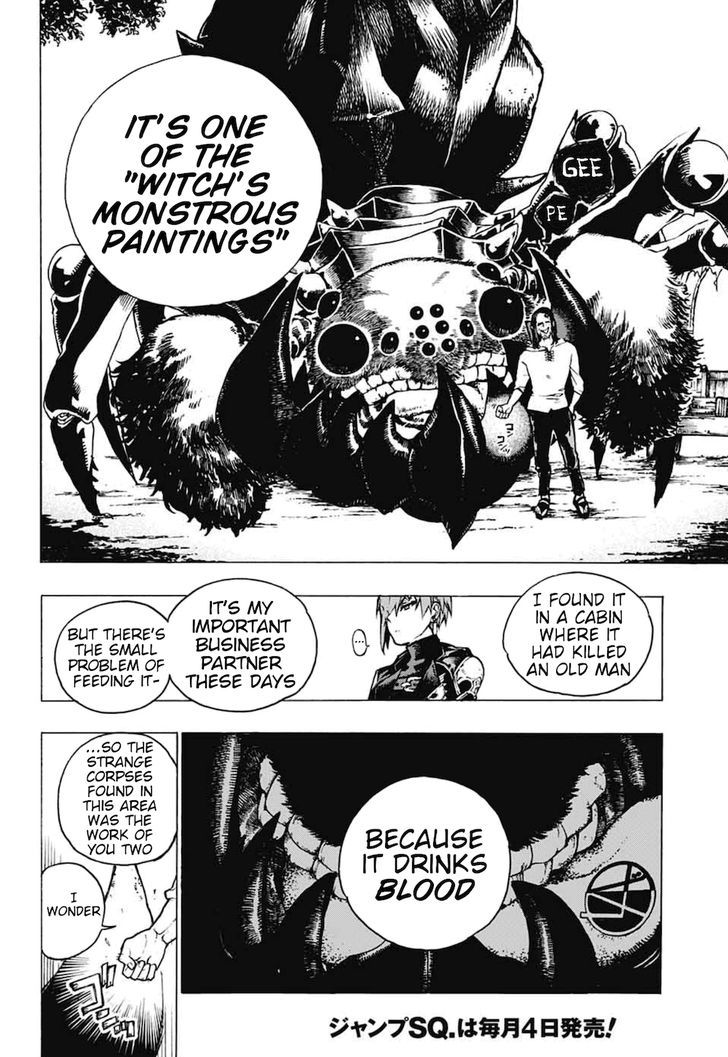 Majo no Kaigashuu Chapter 1 page 46 - Chapter 1 : The Witch and the Monstrous Paintings