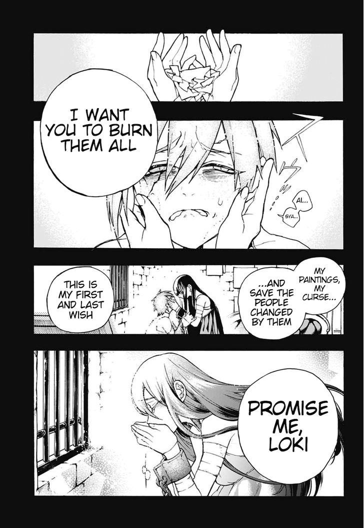 Majo no Kaigashuu Chapter 1 page 58 - Chapter 1 : The Witch and the Monstrous Paintings