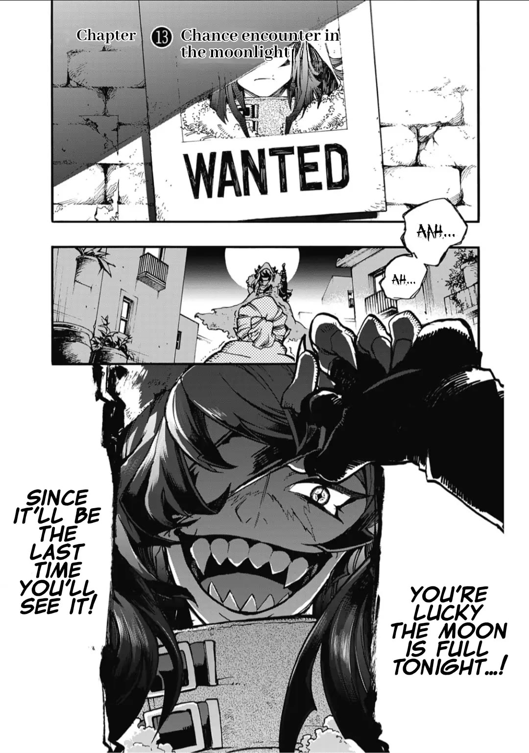 Majo no Kaigashuu Chapter 13 page 1 - Chapter 13: Chance encounter in the moonlight